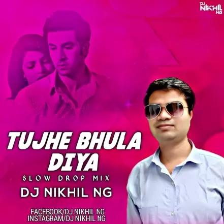 TUJHE BHULA DIYA(SLOW DROP MIX) DJ NIKHIL NG