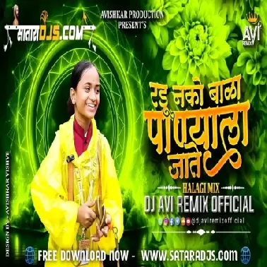 Radu Nako Bala Mi Panyala Jate (Halagi Mix) Dj Song   DJ Avi Remix OFFICIAL